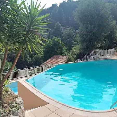 2p Piscine+parking Vue Monte-carlo Monaco Beausoleil