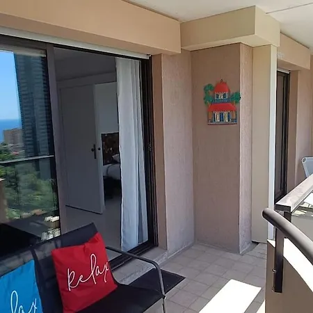 2p Piscine+parking Vue Monte-carlo Monaco Beausoleil